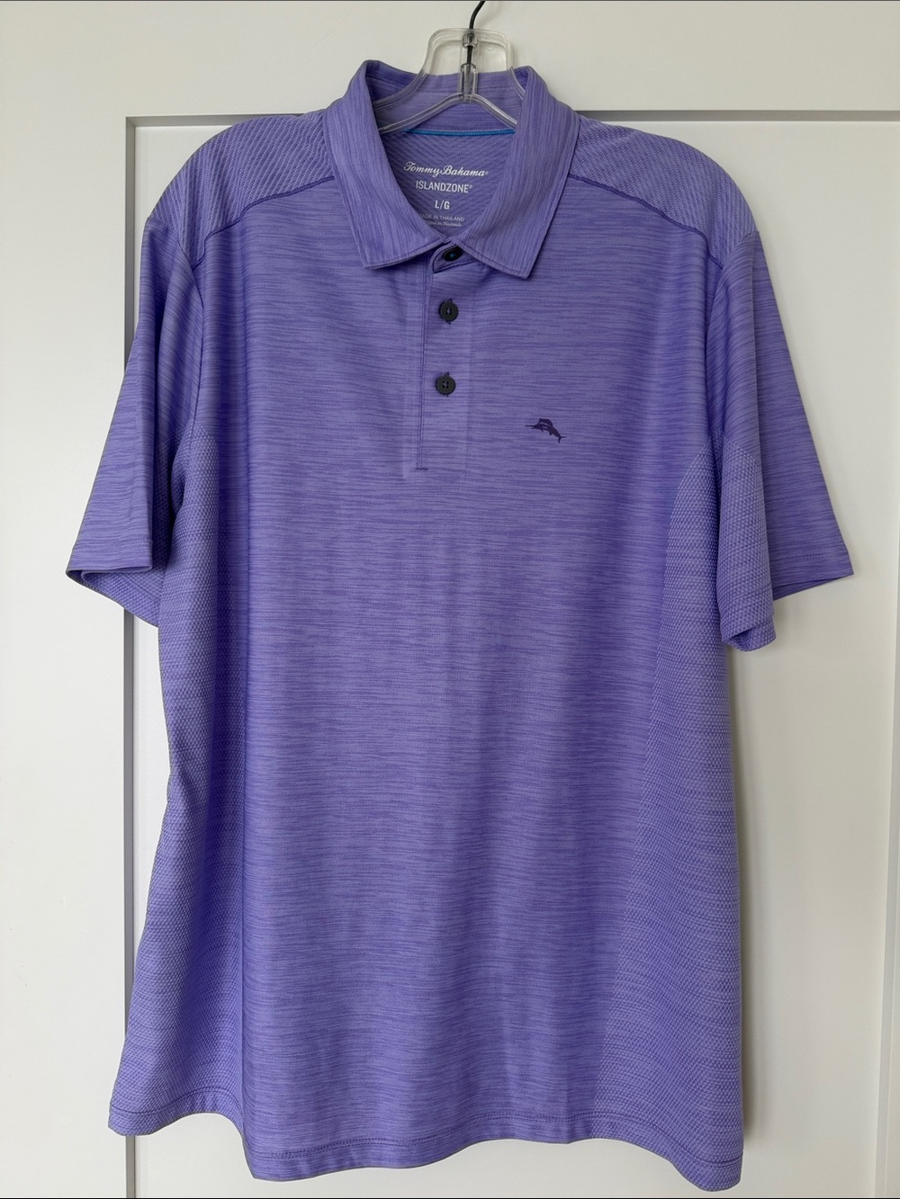 Tommy Bahama Men’s Lavender Polo Shirt